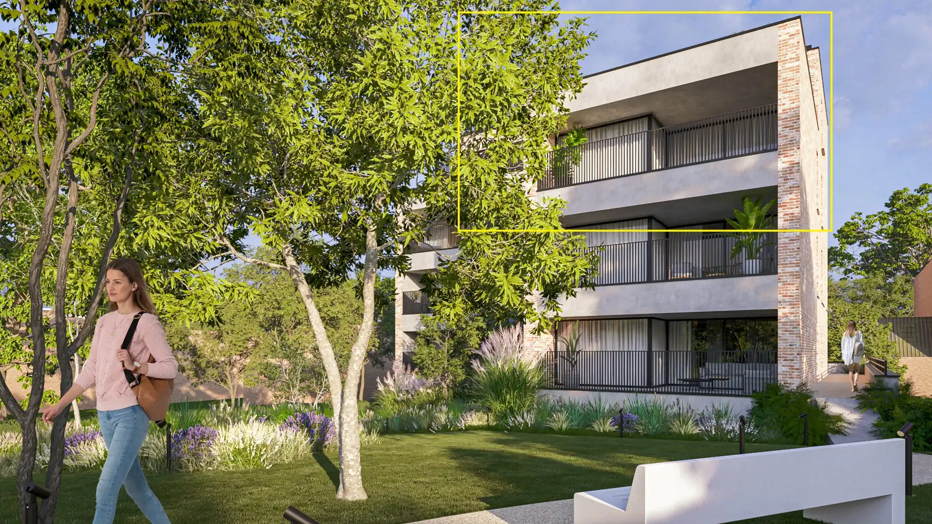 Nieuwbouwappartement op de 3de verdieping met 2 slaapkamers en ruim terras uitgevend op het groene Mottepark, in res. De Motte, vlakbij het centrum van Hoeselt foto 5