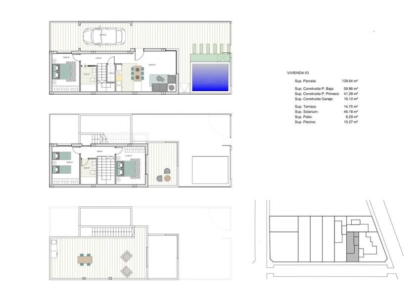 Nieuwbouwwoningen met privézwembad in Los Alcázares, Costa Cálida foto 29