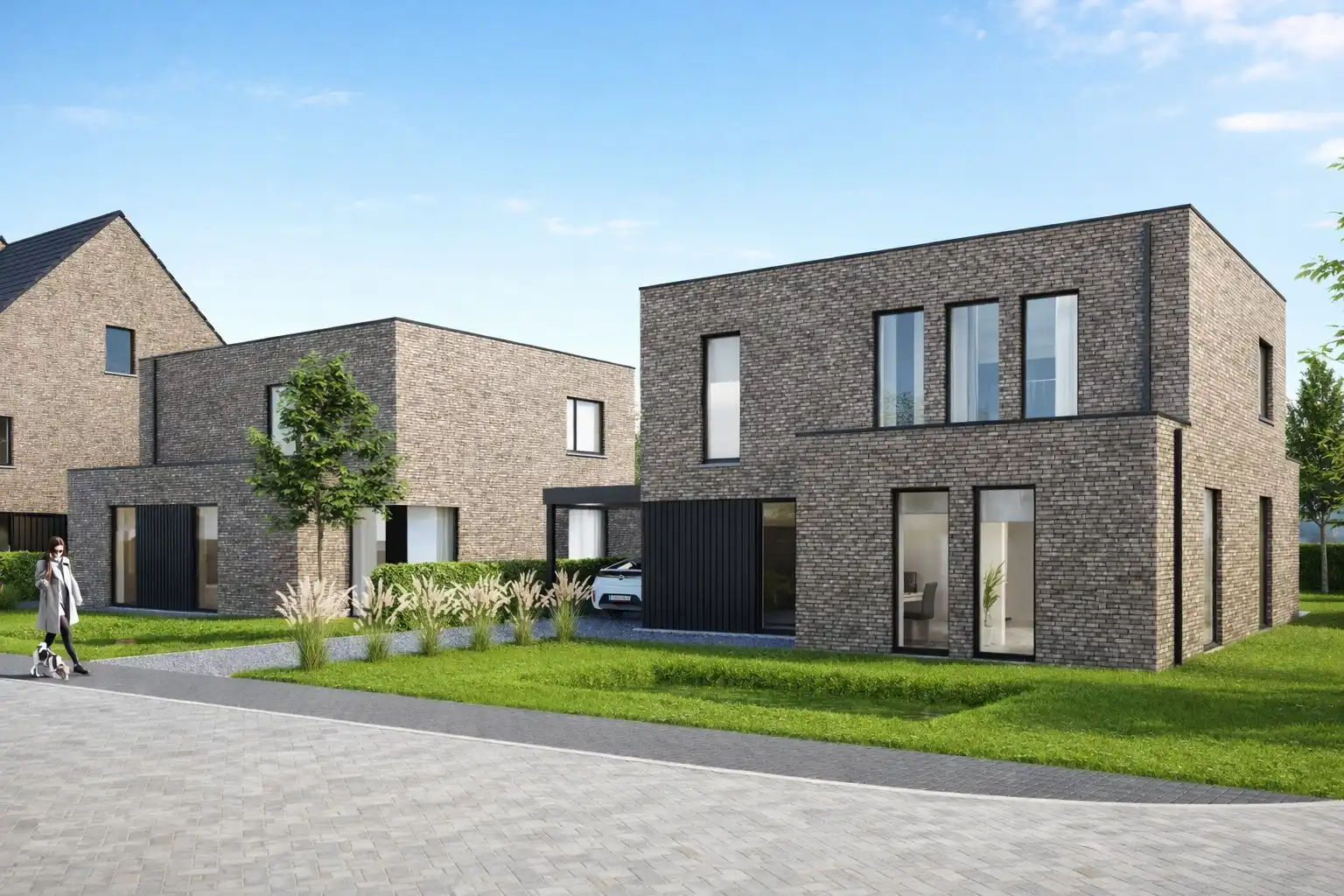 Luxueuze vrijstaande nieuwbouwwoning te koop in Affligem foto {{pictureIndex}}