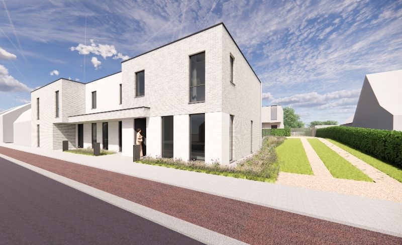 Hooglede: halfopen nieuwbouwwoning met 3 slaapkamers, zuid-gerichte tuin, carport en berging op een perceel van 184,50 m², centrale ligging foto 10