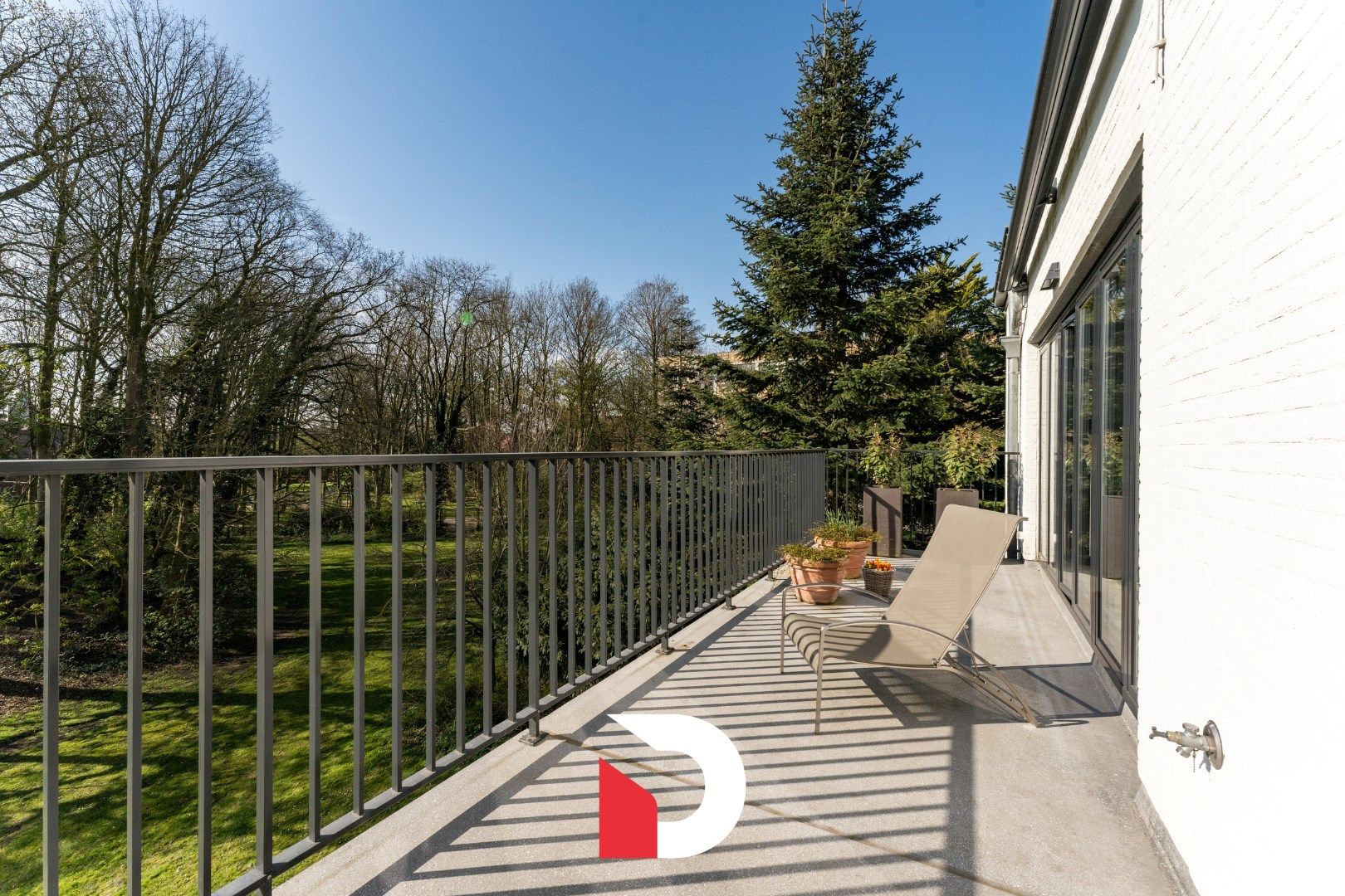 Magnifiek energiezuinig appartement met 3 slk en open zicht over groen park foto 14