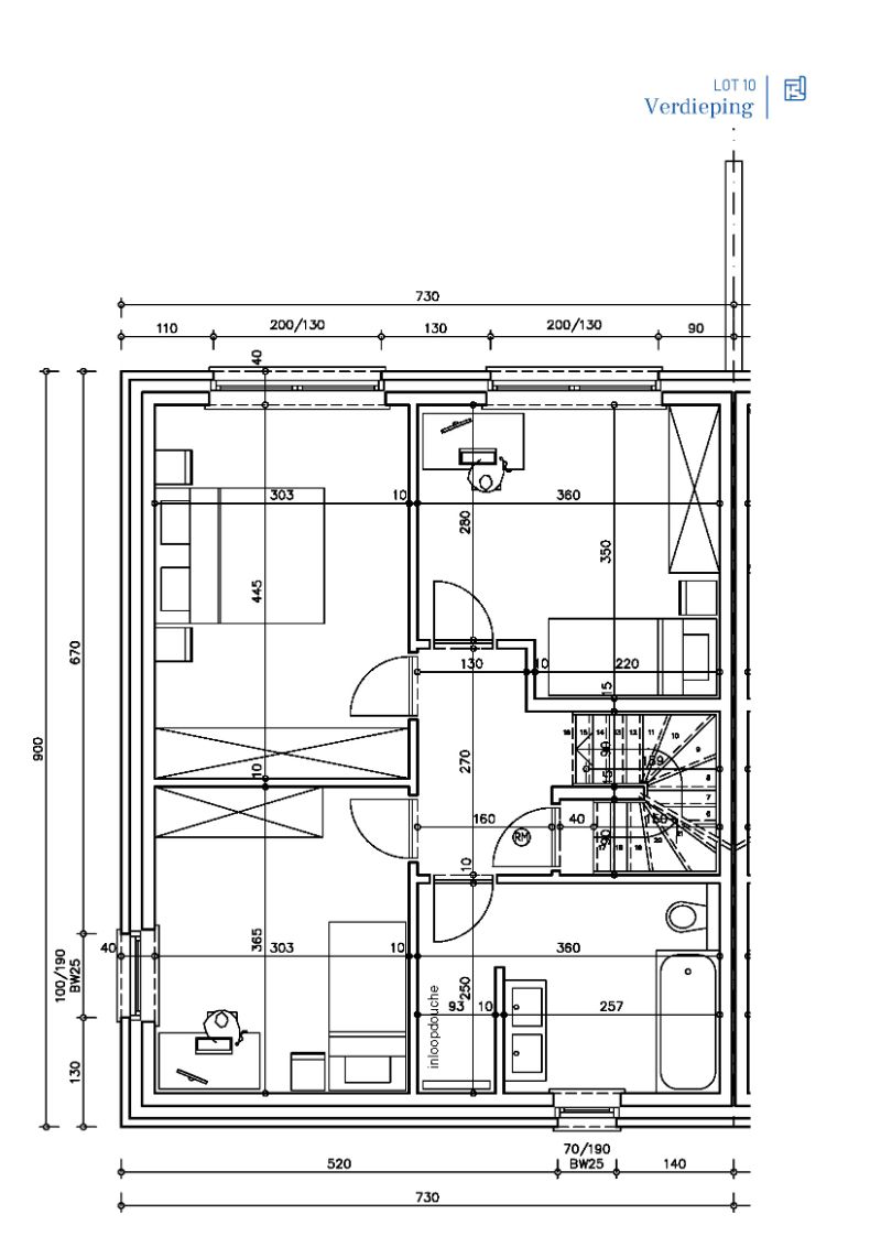 Denderleeuw, Anjelierenlaan - Steenweg - Fase 2 (Anjelierenlaan) - woningen: Lot 10 foto 5