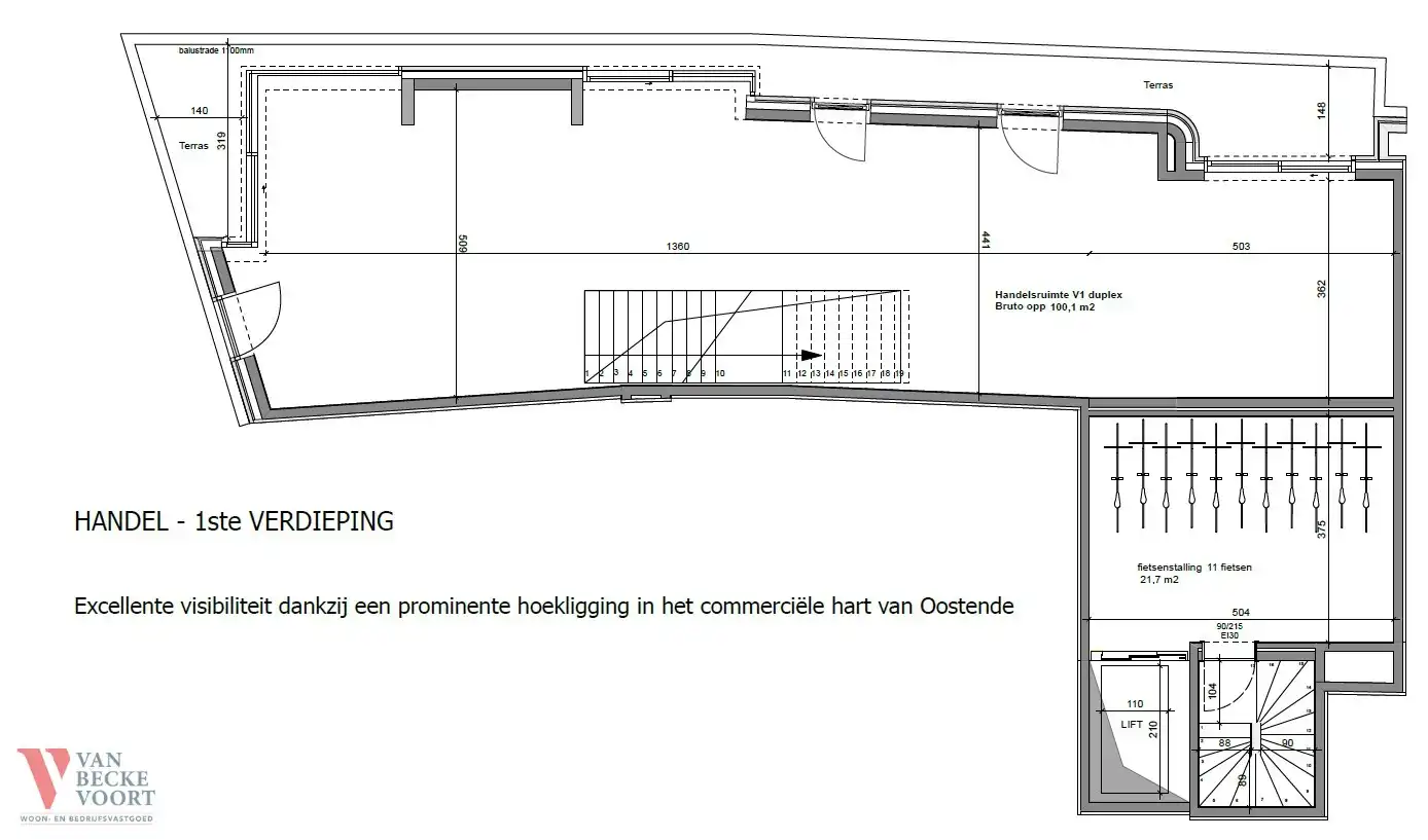 Vastgoedkans: AAA-locatie | nieuwbouw handelspand te koop foto 7