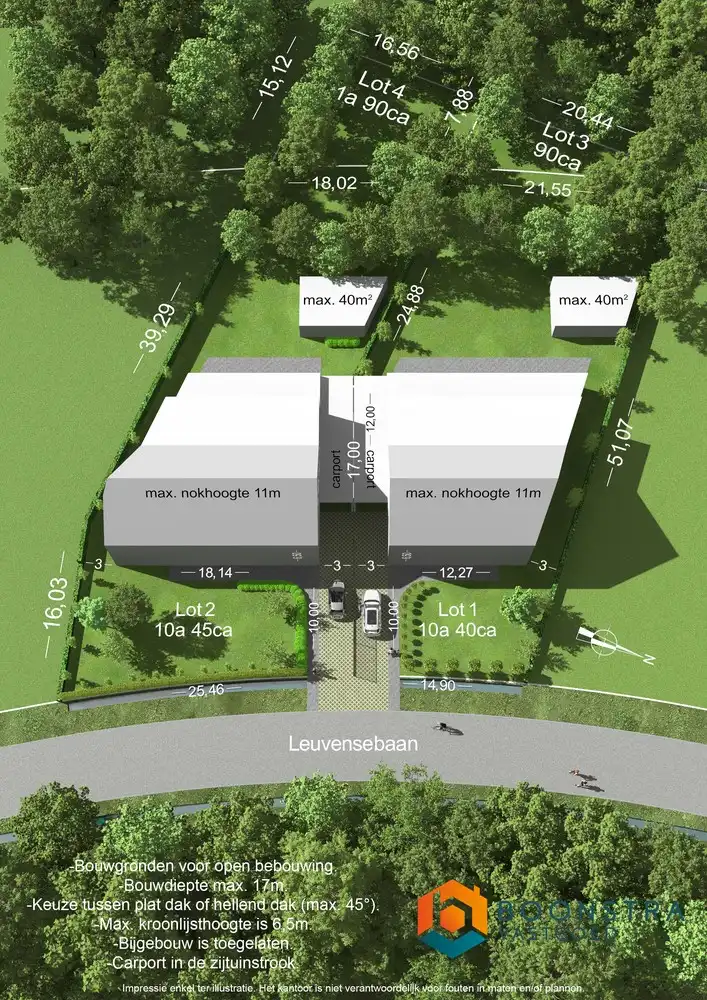 Bouwgrond voor open bebouwing op perceel van 1.235 m² te Schriek foto 4