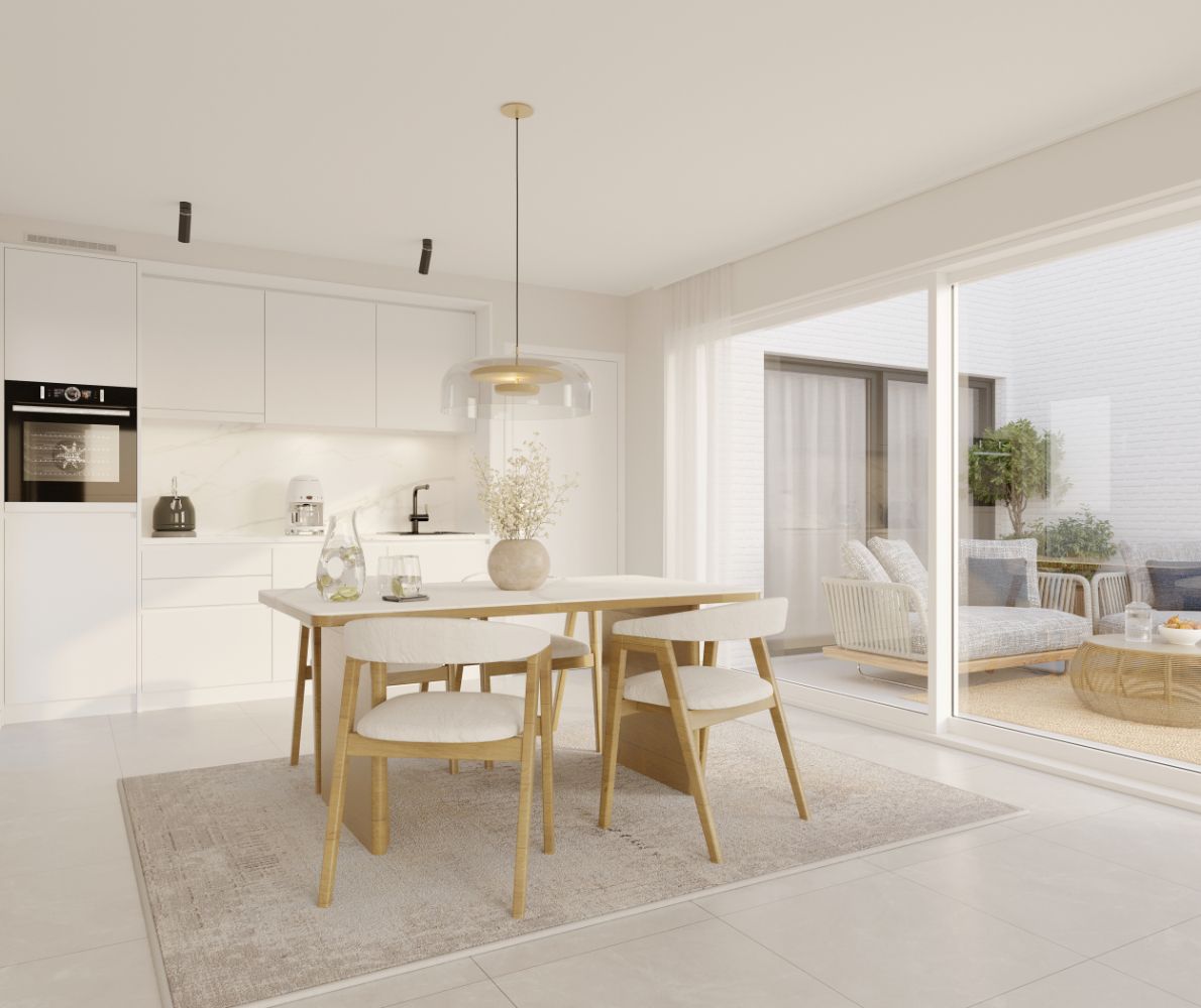 Nieuwbouwproject met vakantiewoningen en appartementen in een groene omgeving. foto 6