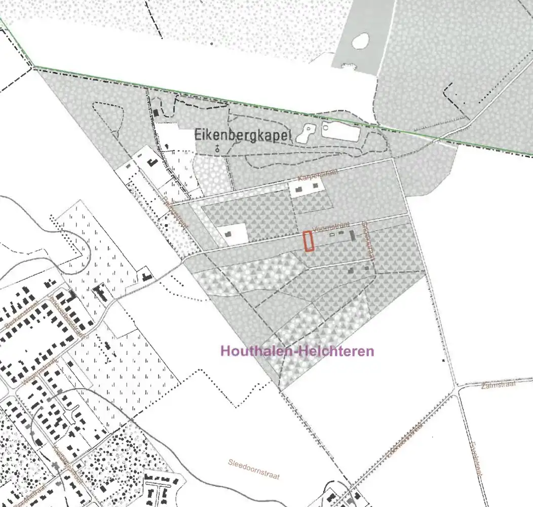 Bosperceel van circa 10 are in een groene omgeving te Houthalen-Helchteren foto 7