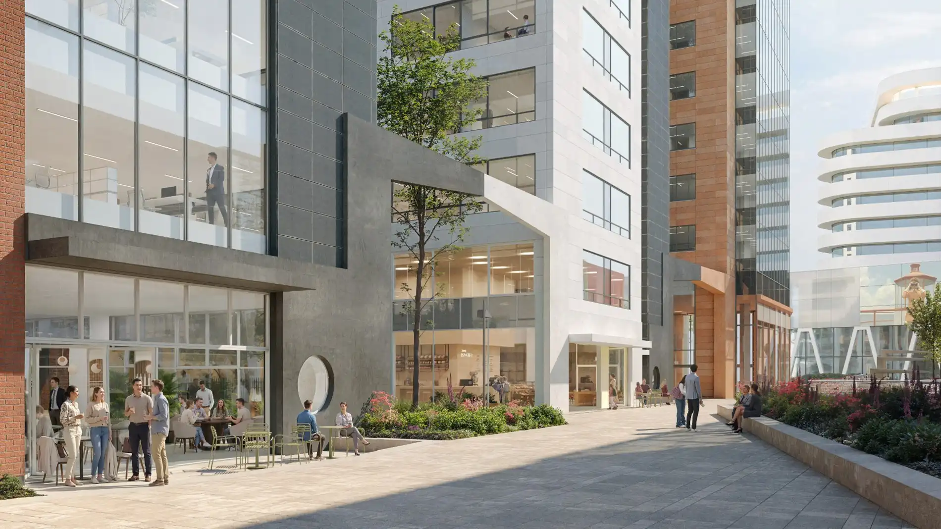 Kantoren te huur  in Kievit Building naast Centraal Station in Antwerpen foto 5