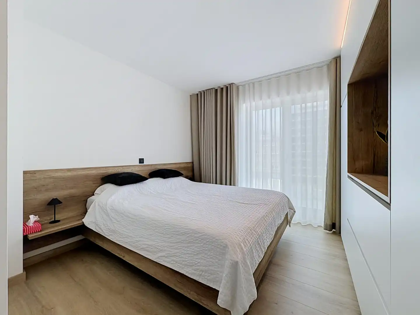 Ruim hoekappartement met met frontaal zeezicht te Nieuwpoort-Bad foto 11