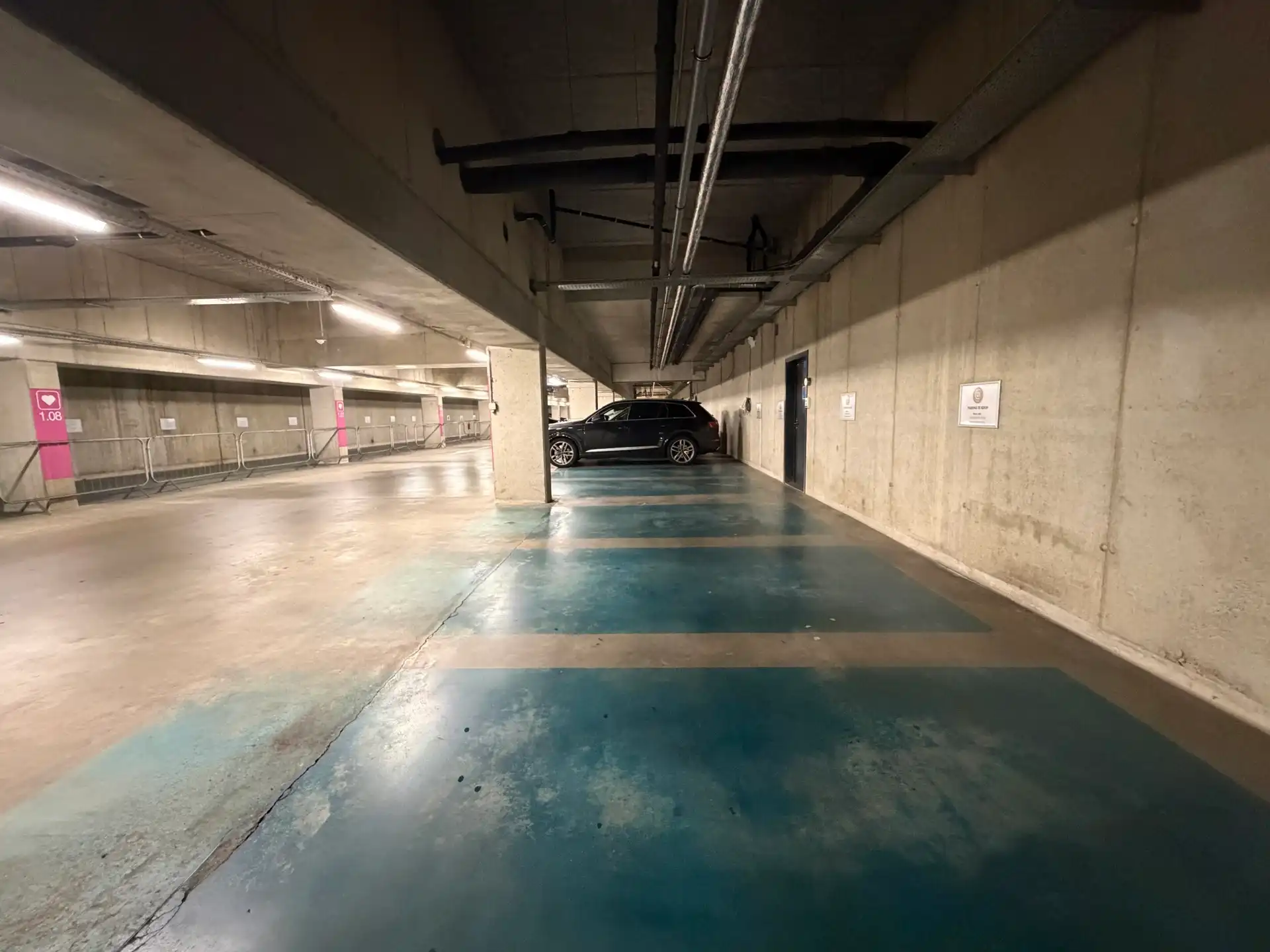 Ondergrondse parking aan het station van Leuven foto 6