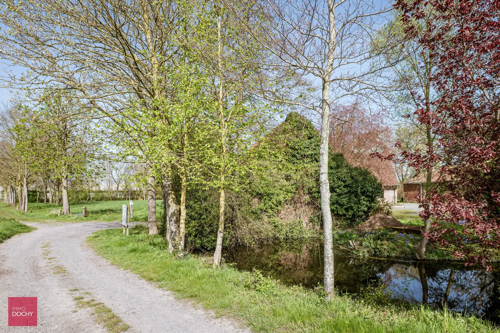 Historische omwalde hoeve met verschillende bijgebouwen foto 16