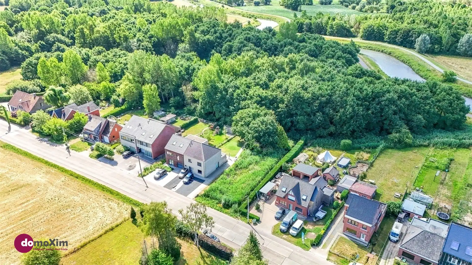 Bouwgrond met vergunning voor exclusieve circulaire villa nabij de Dijle Muizen foto 3