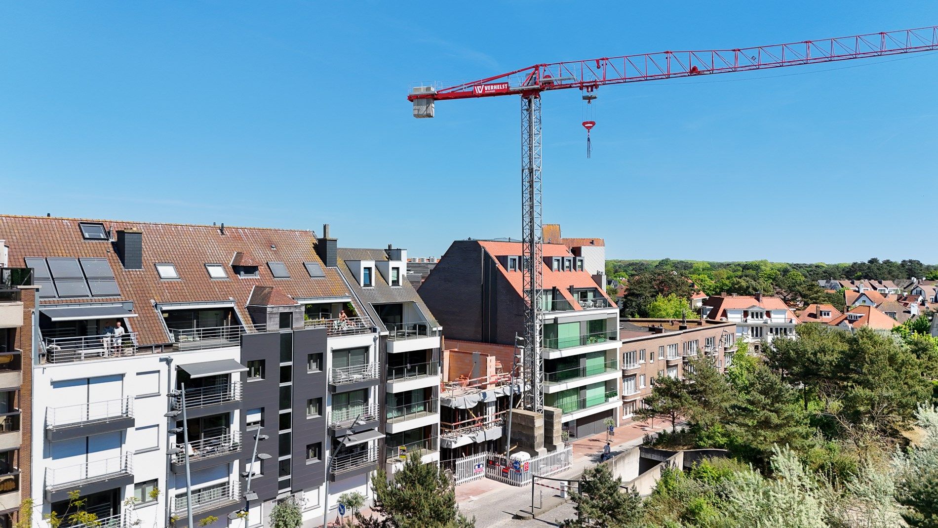 Nieuwbouw duplex appartement gelegen aan de Dumortierlaan  uniek open zicht op het Yzerpark en de villa’s van het Zoute foto 9