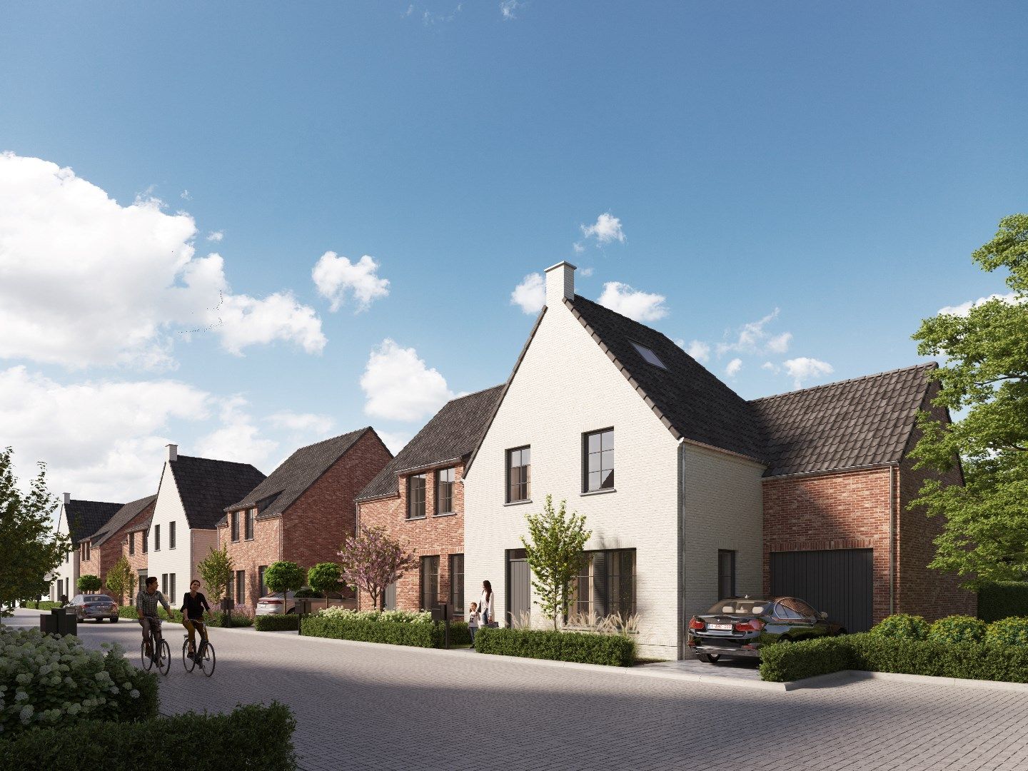PRACHTIGE NIEUWBOUWWONING MET GARAGE foto {{pictureIndex}}