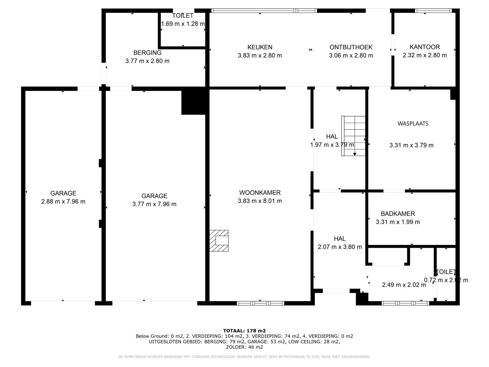 Ruime woning met 4-5 slpks, opslagruimte en tuin op 11a14ca foto 21