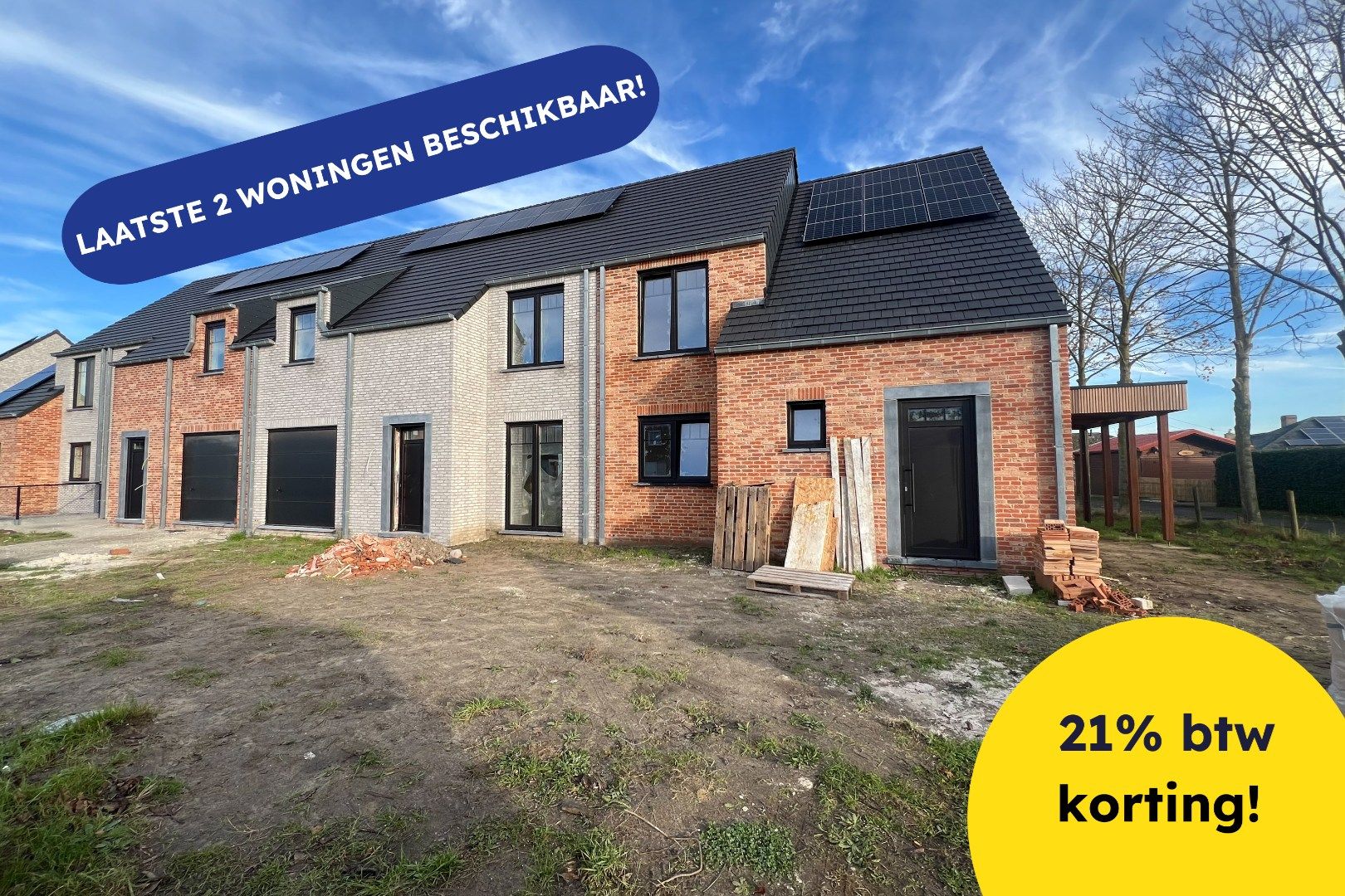 ACTIE BTW WEG ERMEE! - Ruime 4-slaapkamer woning op boogscheut van centrum Eernegem foto 1