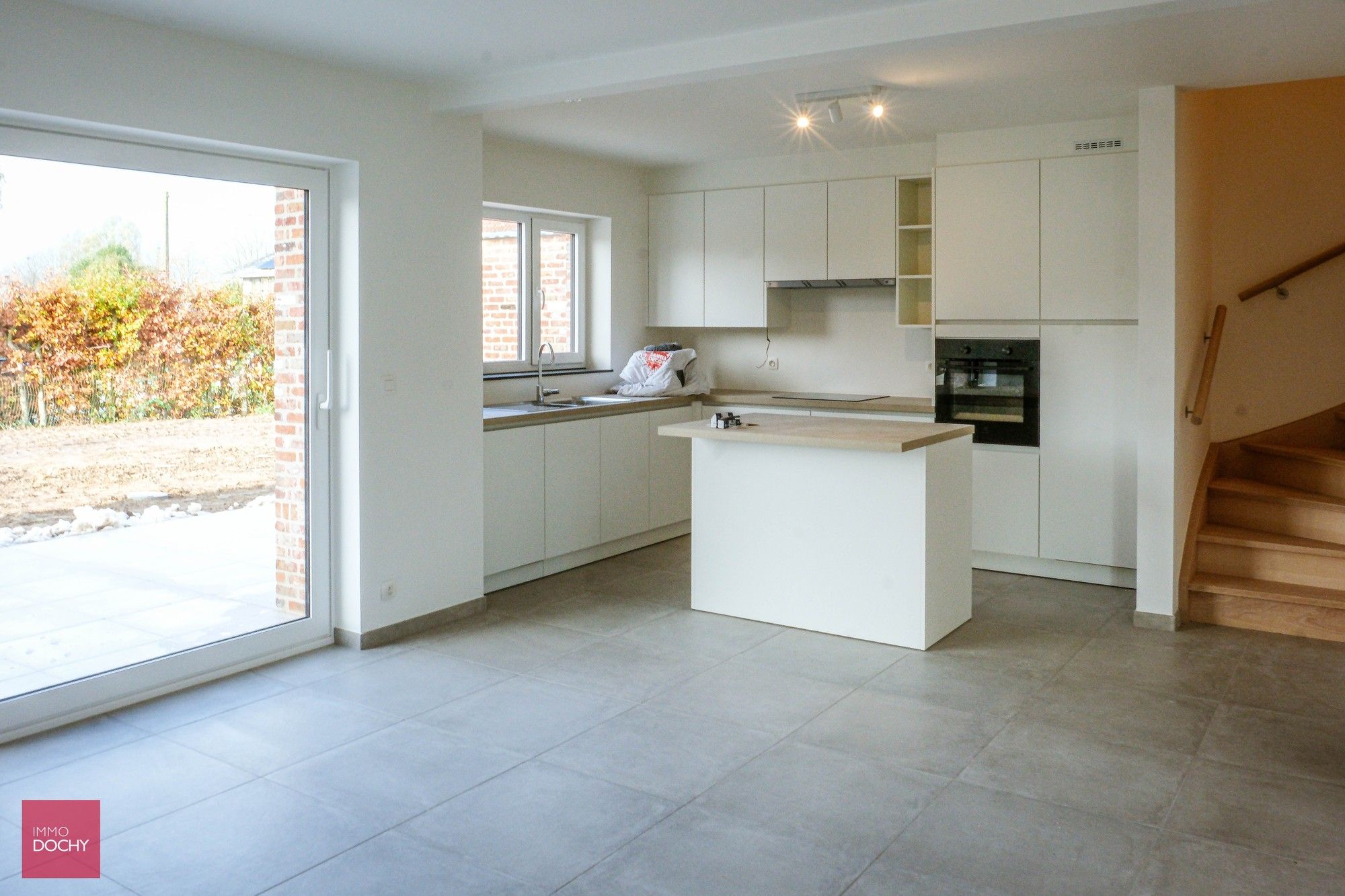 Nieuwgebouwde energiezuinige halfopen woning  te Desselgem foto 5