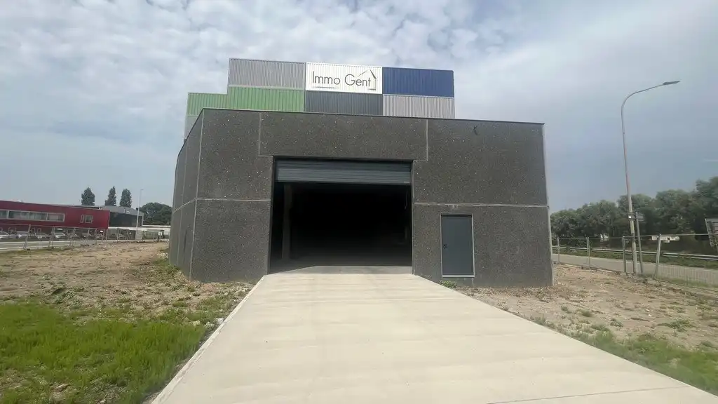 Nieuwbouw magazijn te huur in Pantserschipstraat in Gent foto {{pictureIndex}}