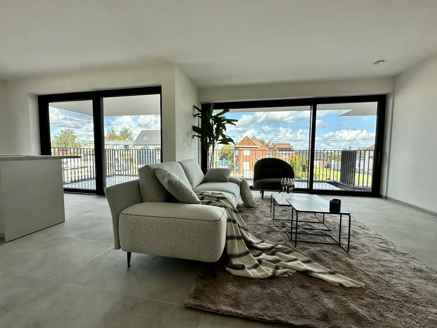 Prachtig lichtrijk en ruim (116 m²) nieuwbouw 2-slpk appartement met (zonne)terras(en), Kortemark foto 8