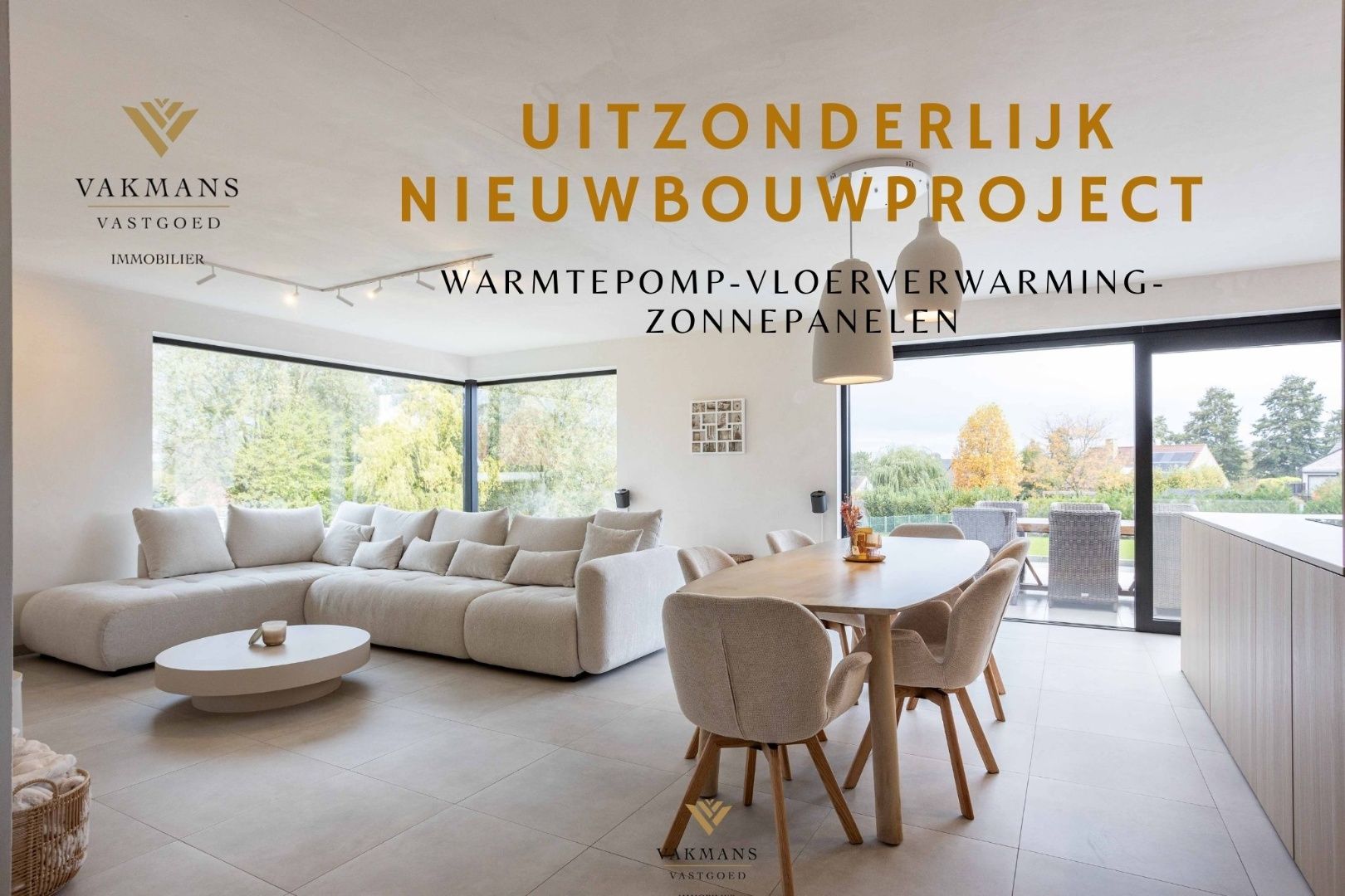 Nieuwbouw woningen aan de boskant van Ronse foto {{pictureIndex}}