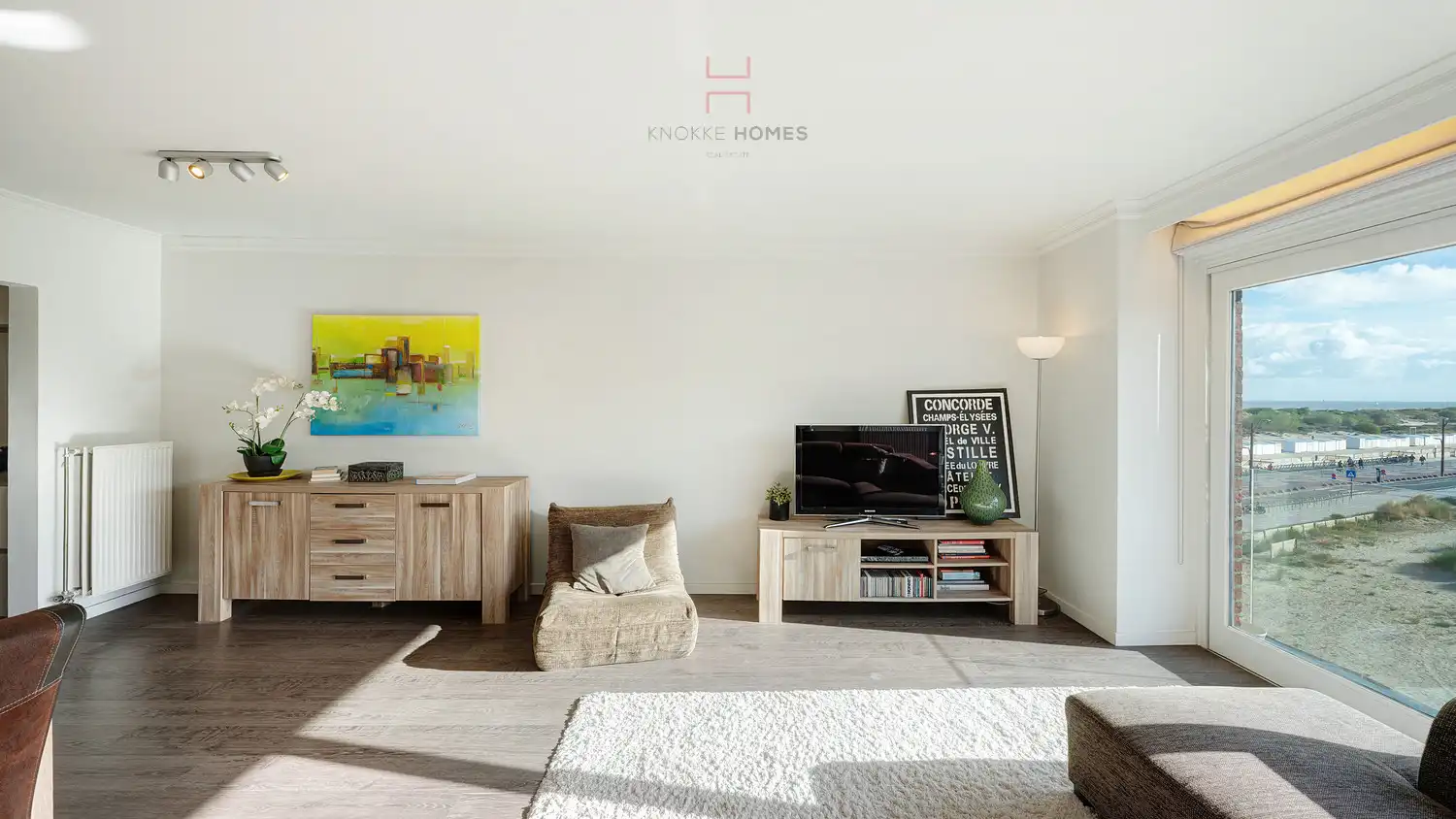 Instapklaar appartement met open zicht over het Dir. Gen. Willemspark en de Zee foto 5
