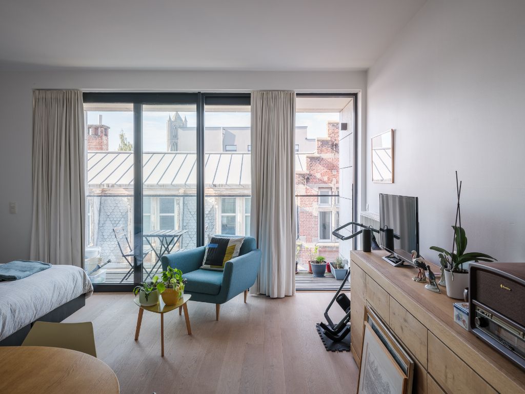 Perfect onderhouden city flat (57 m²) op een absolute toplocatie (Vrijdagmarkt) foto 5