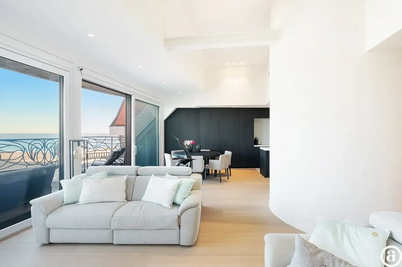 Penthouse (met 12m gevel) met zeezicht op het Albertplein. foto 8