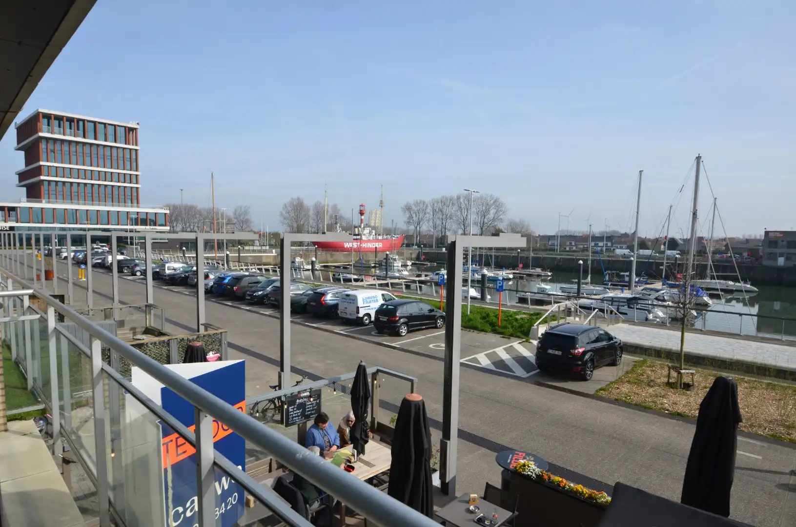 Prachtige studio met zicht op de jachthaven van Zeebrugge foto 4