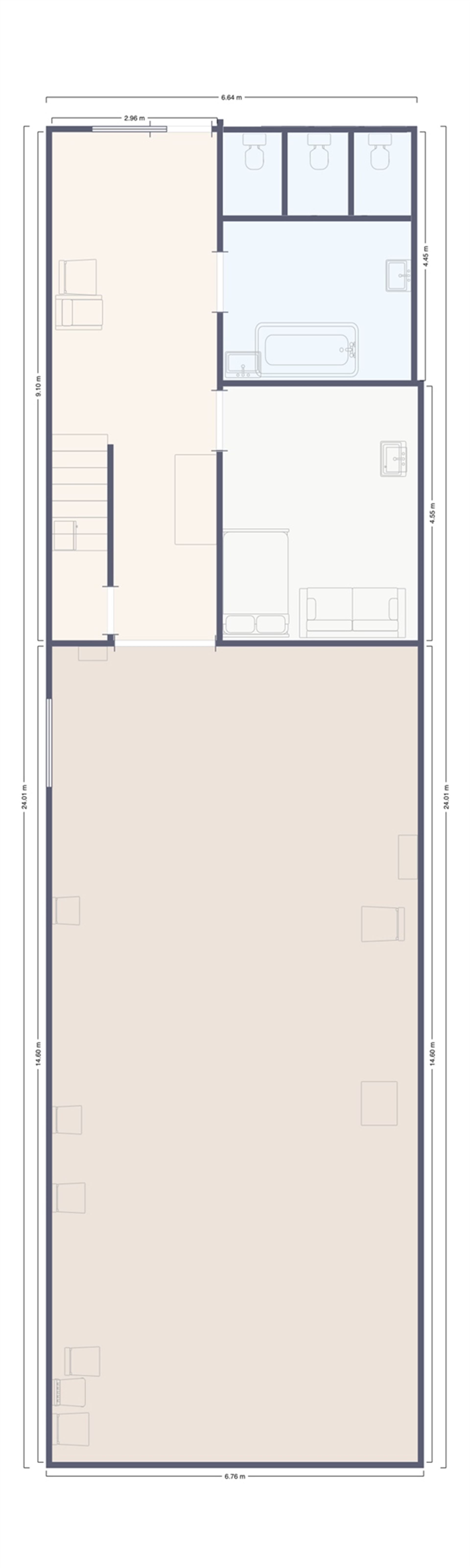 Handelsruimte met magazijn van 330 m2 foto 16