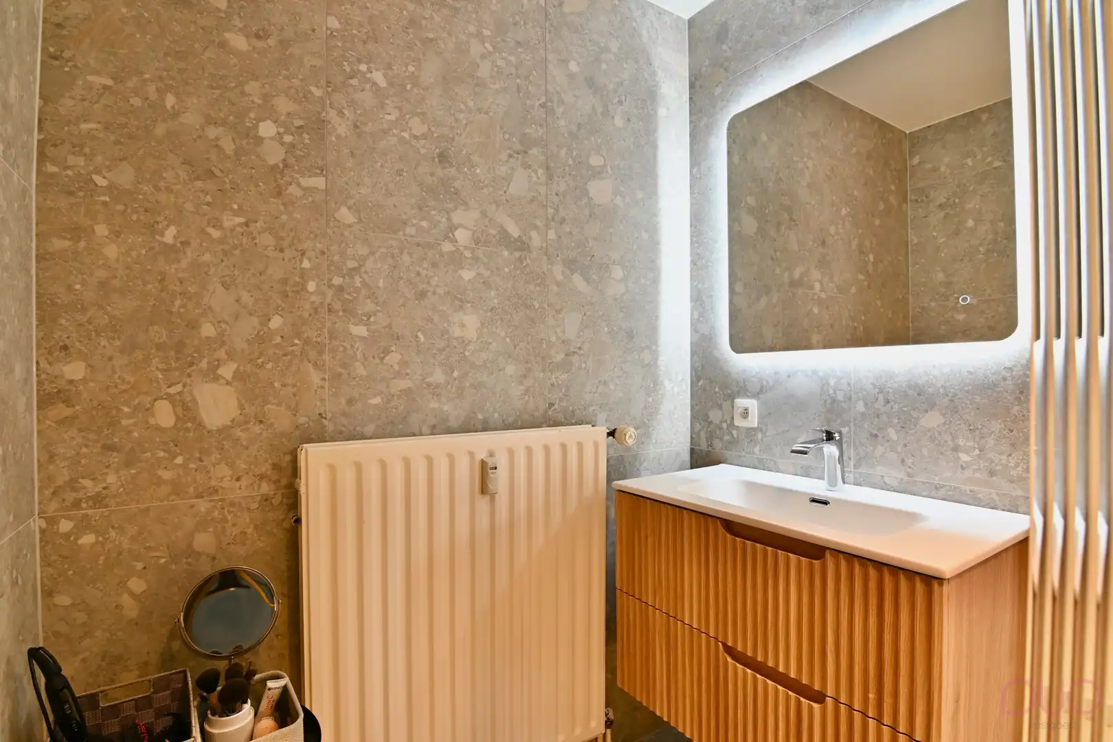 Instapklaar gelijkvloers appartement met 2 slaapkamers en garagebox op een toplocatie foto 16