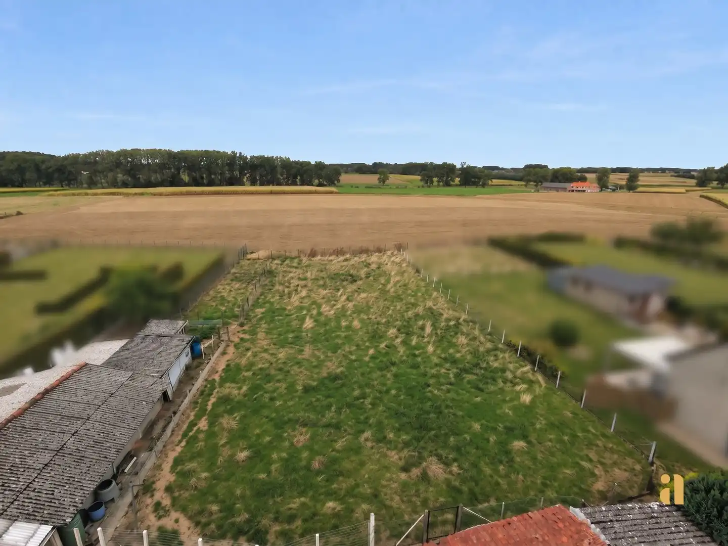 Bouwgrond voor 1 ruime droomwoning of 2 nieuwbouwwoningen foto 2