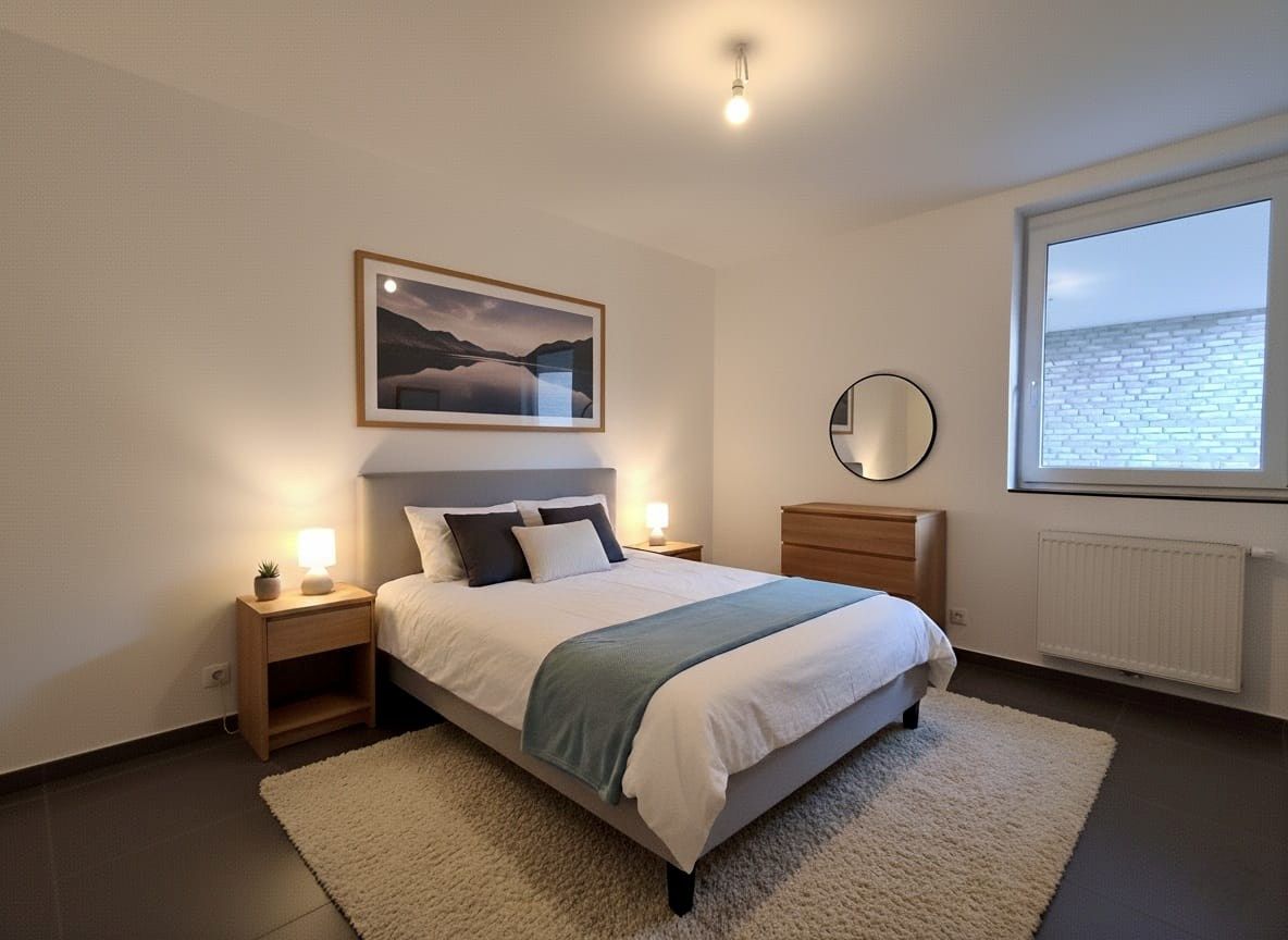 KWALITATIEF AFGEWERKT GELIJKVLOERSAPPARTEMENT MET 2 SLPKS | GARAGEBOX EN AUTOSTAANPLAATS foto 3