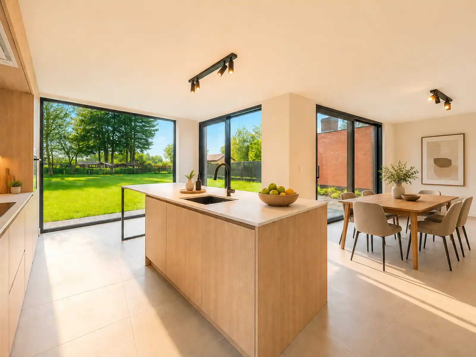 Moderne BEN-villa op 12 are met zuidgerichte tuin foto 4