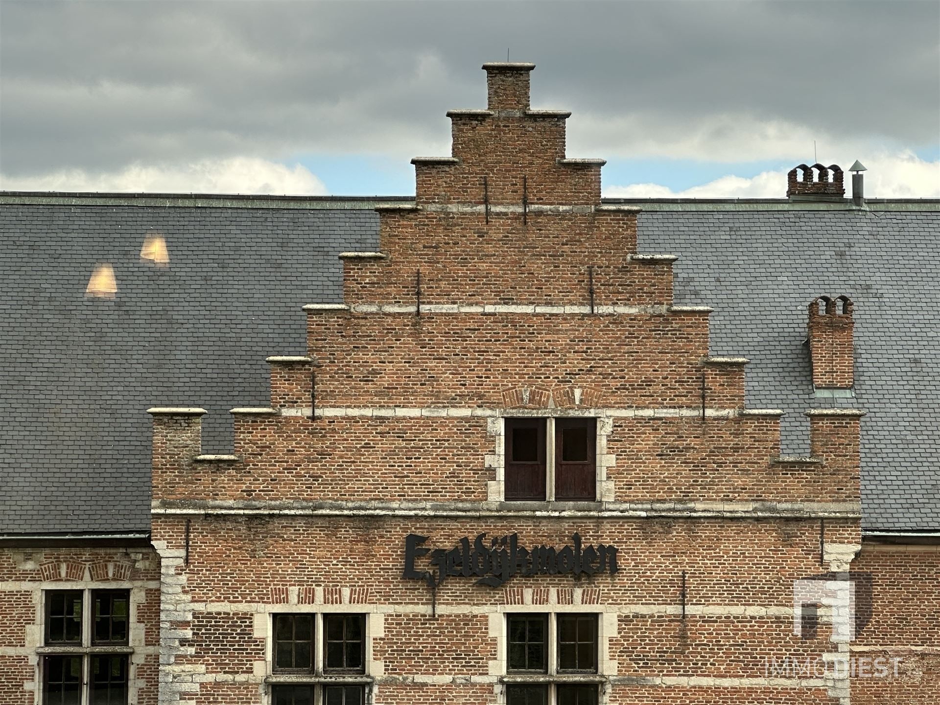 Villa appartement met zicht op de Ezeldijkmolen - 3 slpks, terras en parking foto 36