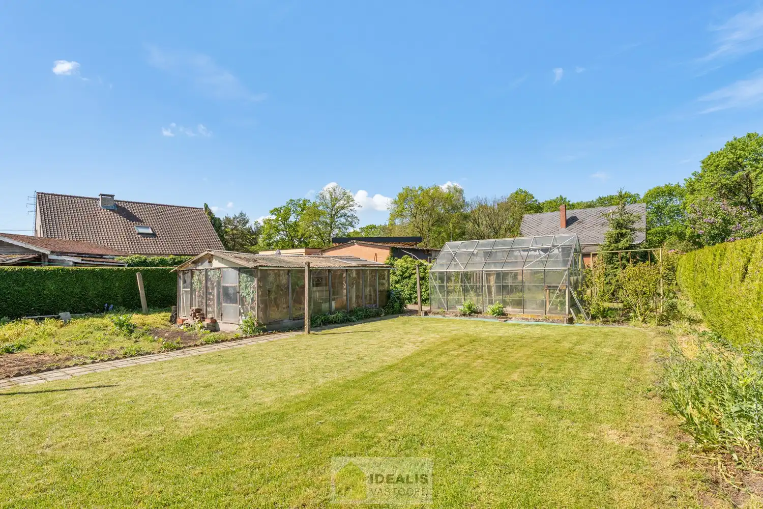 Op te frissen eengezinswoning met 3 slaapkamers te Pelt (Lindel) mét bijhorend weiland foto 3