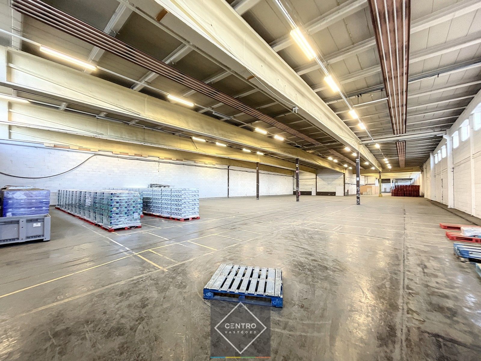 Instapklaar BEDRIJFSGEBOUW bestaande uit MAGAZIJNEN (2.685m²) met 2 LAADKADEN en instapklare KANTOREN (600m²) op industriezone "Herdersbrug" te Brugge foto 5