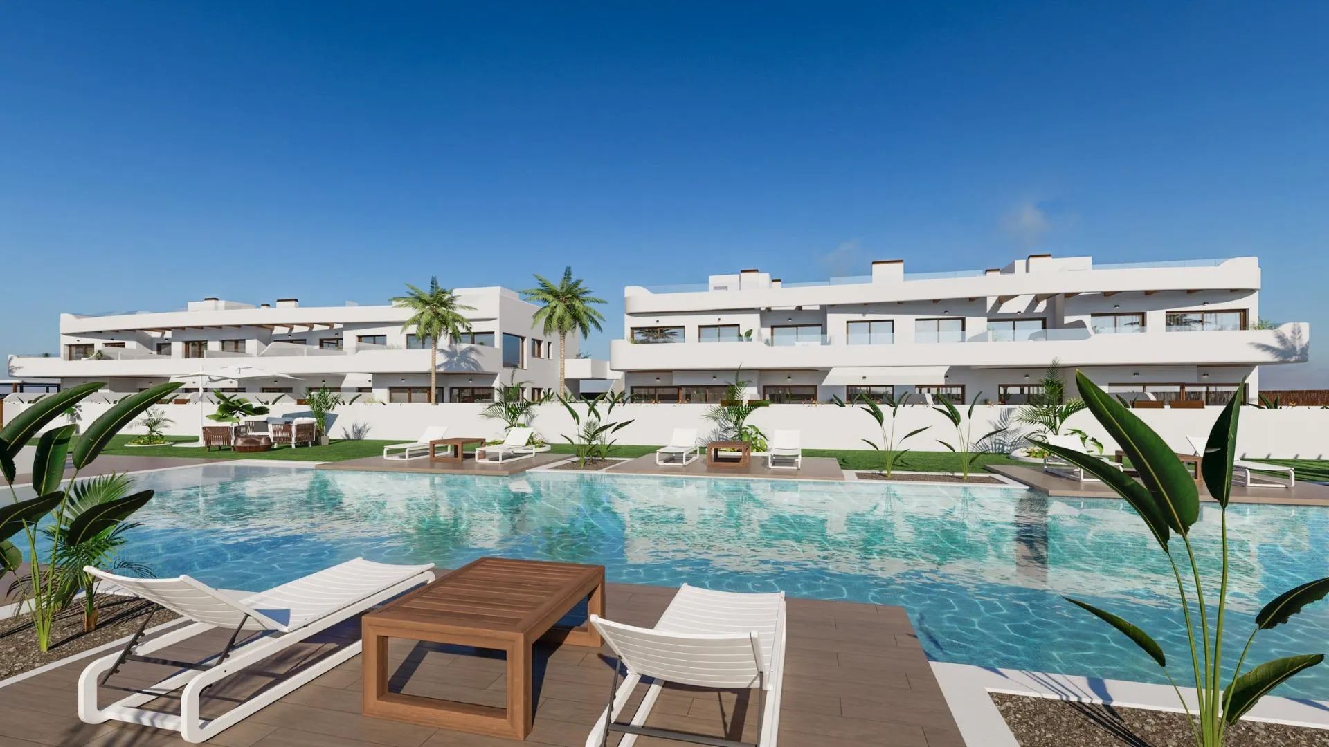 Elegante appartementen met panoramisch uitzicht op de golfbaan en de Mar Menor - Unieke kans! foto {{pictureIndex}}
