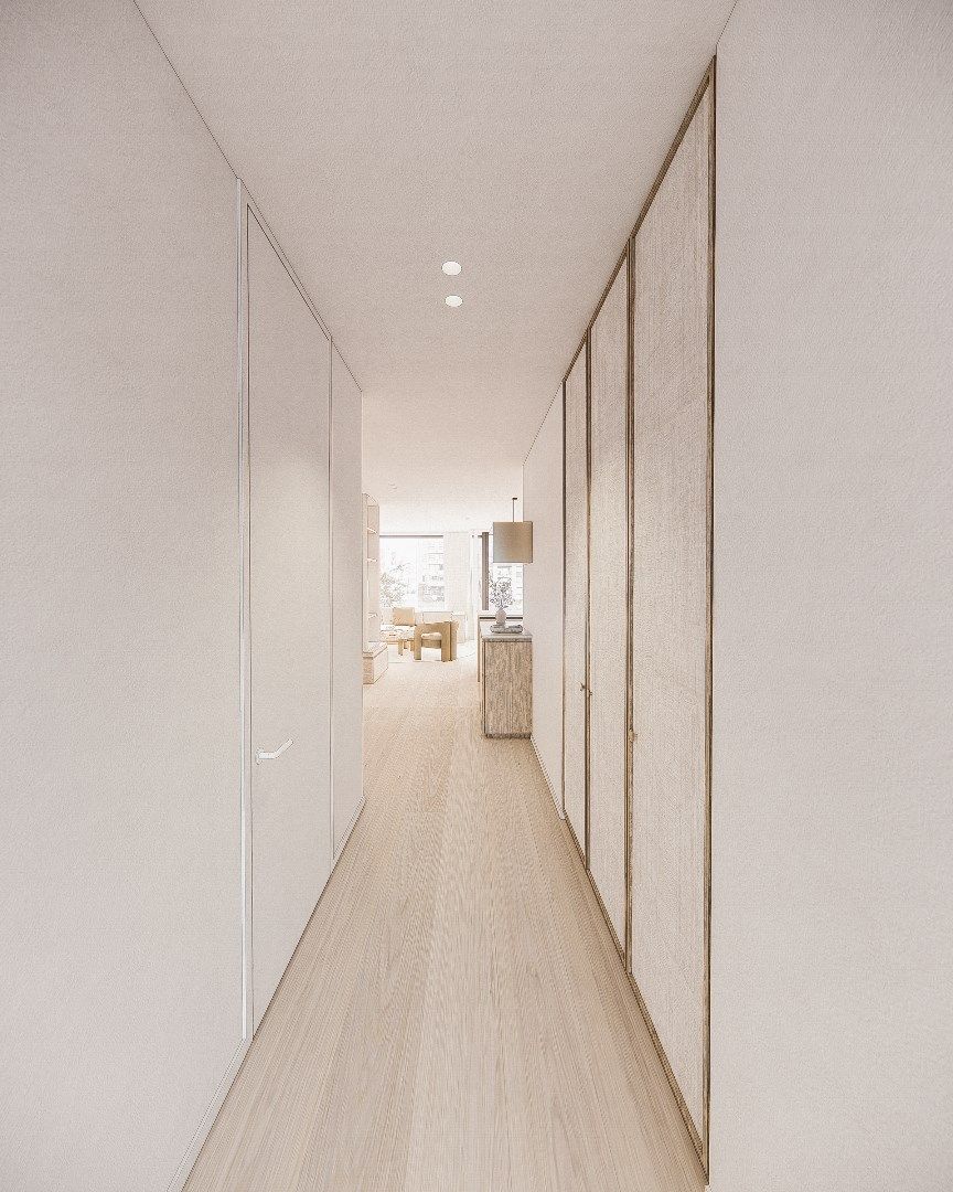 Nieuw appartement gelegen aan de zuidkant van het vernieuwde Burg. Fr. Desmidtplein. Gevelbreedte van ca. 8 meter. foto 24