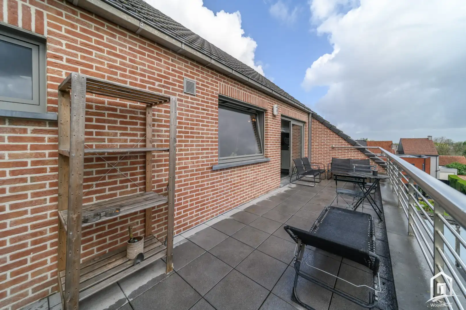 Duplex appartement met 2 slaapkamers te Lede foto 6
