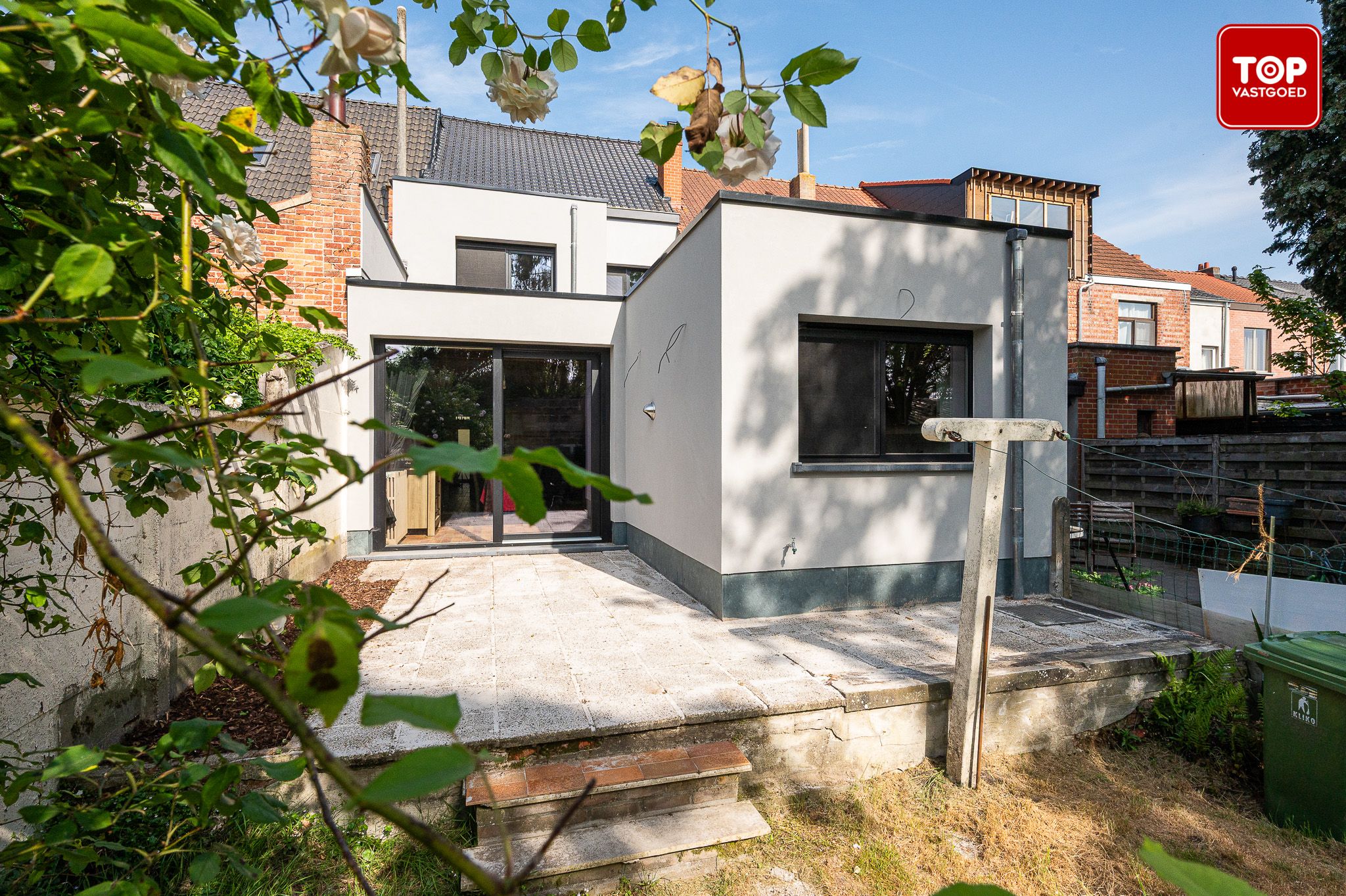 Energetisch verbouwde woning aan de Bourgoyen.  foto 10