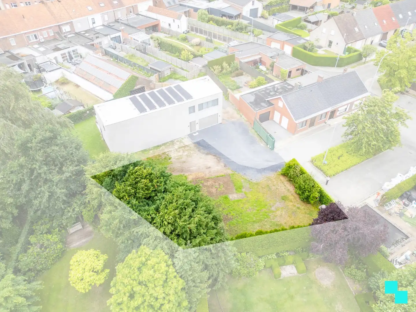 Bouwgrond voor open bebouwing in rustige residentiële omgeving te Izegem foto 6