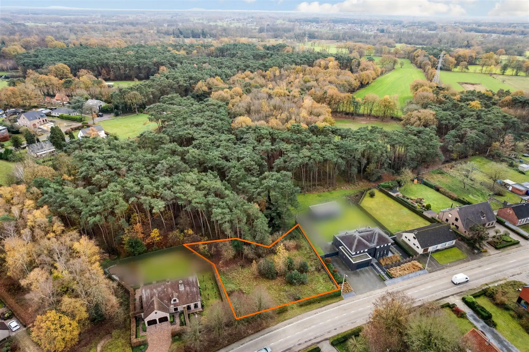 UNIEKE BOUWGROND VAN 1193M2 MET 34M STRAATBREEDTE!  foto 2