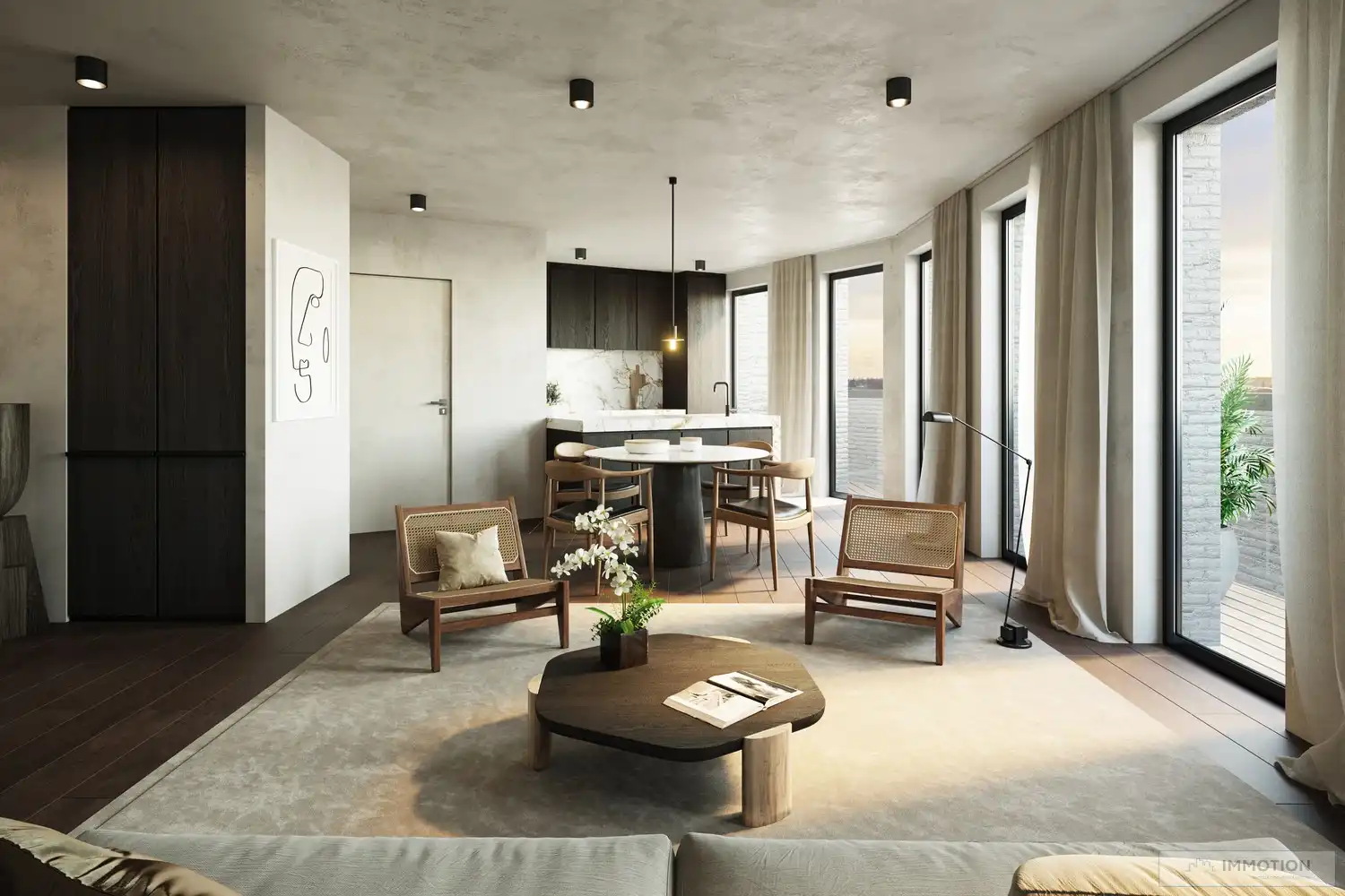 Appartement met 1 slaapkamer op de vijfde verdieping foto 2