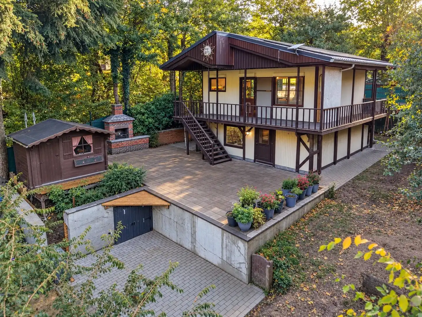 Uniek gelegen vakantiewoning in het groen,  EPC A+ foto {{pictureIndex}}