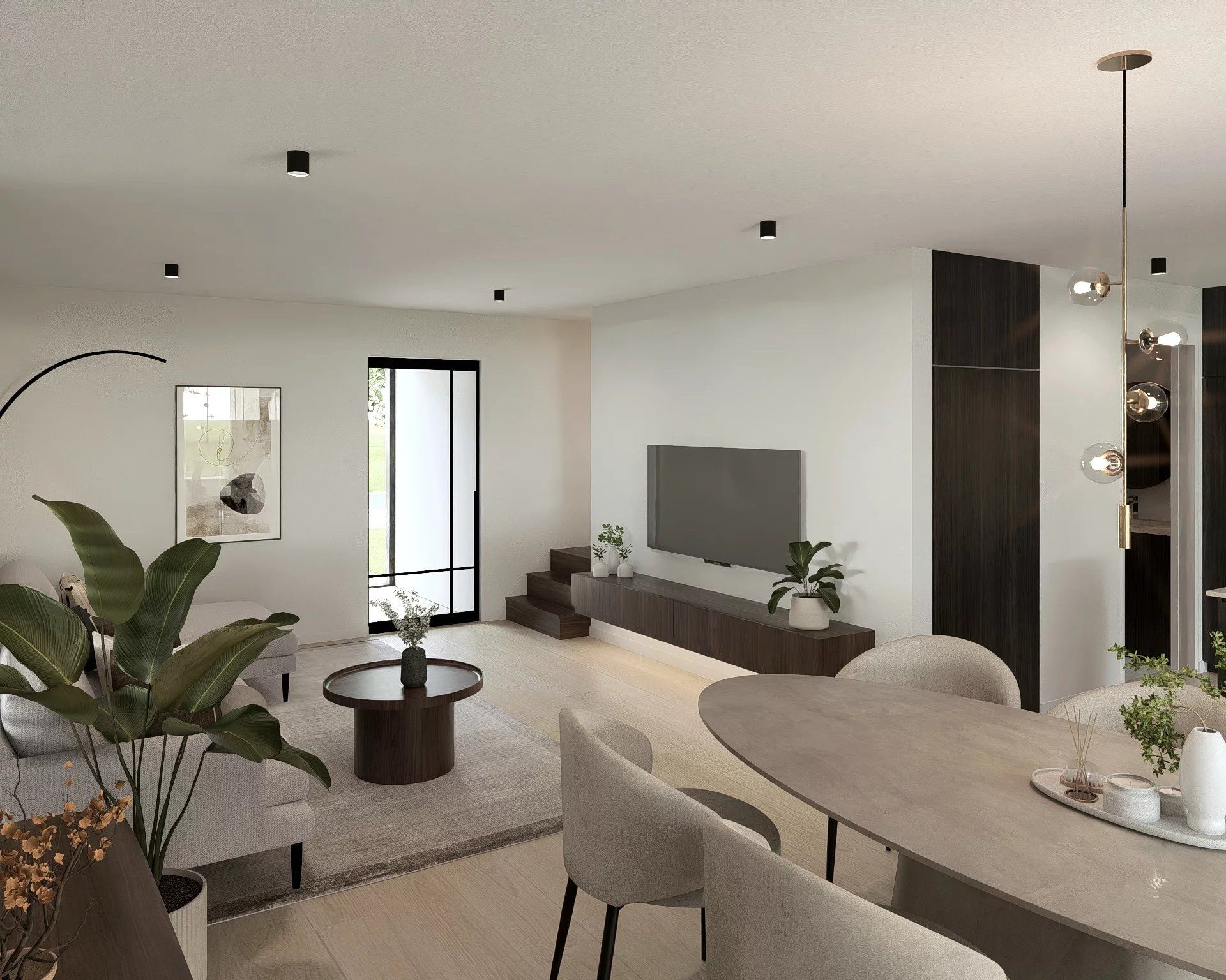 EXCLUSIEVE NIEUWBOUWWONING MET 3 SLPK'S OP HALFOPEN PERCEEL VAN 4A06CA IN DIEPENBEEK foto 6