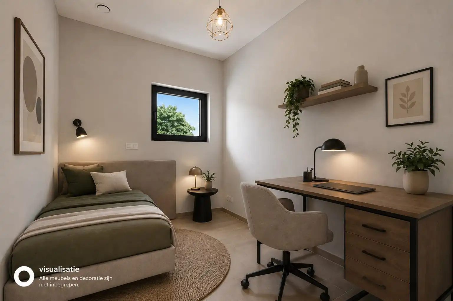 Modern en energiezuinig appartement met aangenaam terras in Roeselare foto 11
