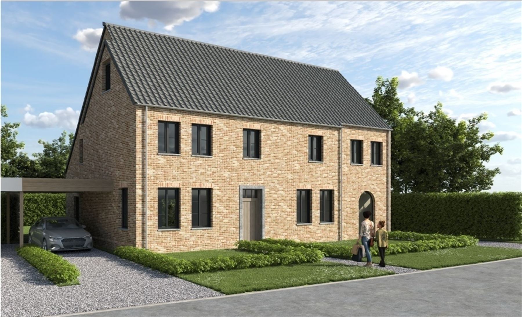 Ruime nieuwbouwwoning met landelijke stijl foto 2