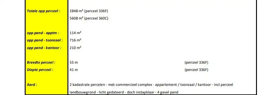 Commerciële site op de Brakelsesteenweg: toonzaal, kantoor, appartement & grond foto 4