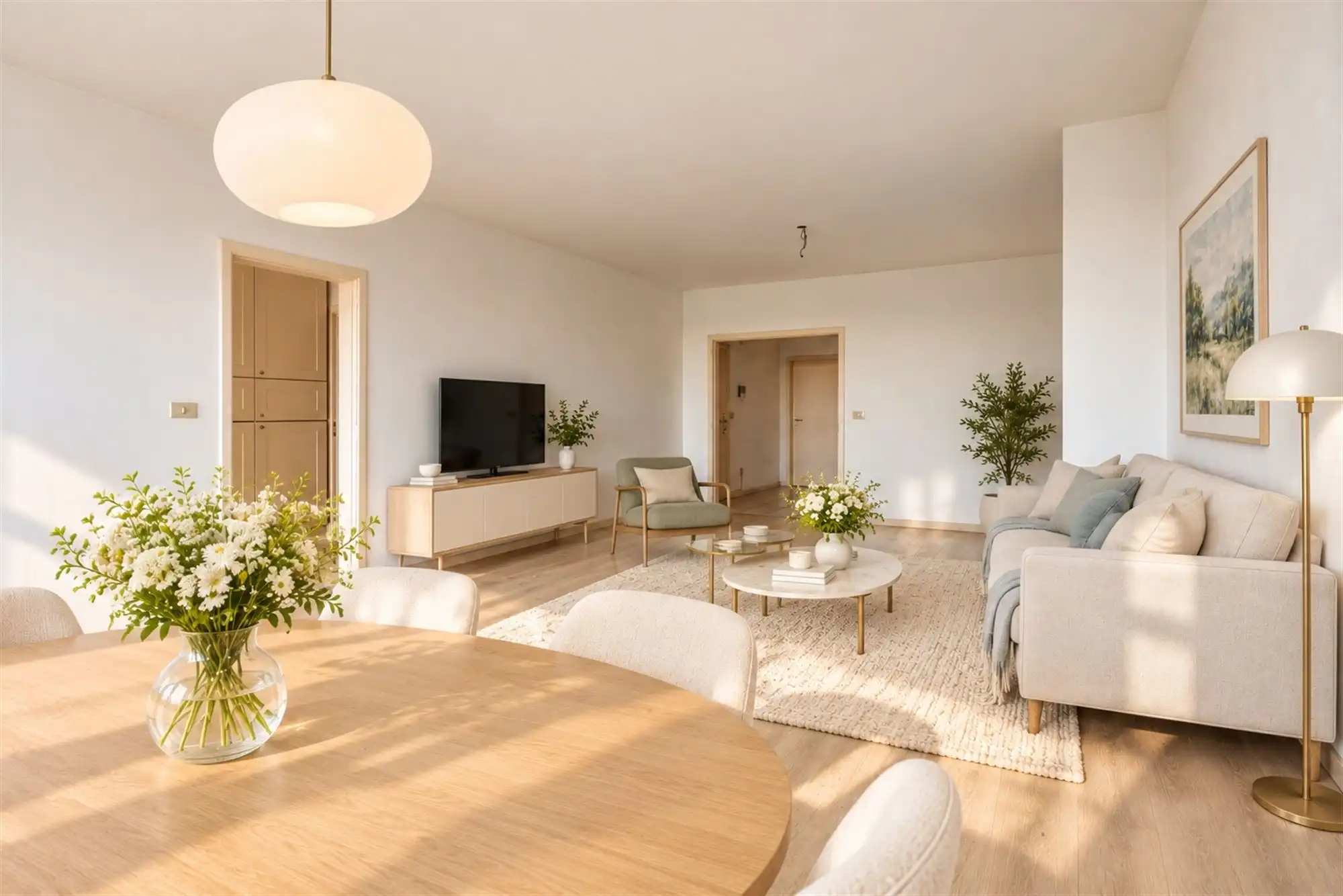Appartement met 2 slaapkamers en terrassen aan De Bist foto 4