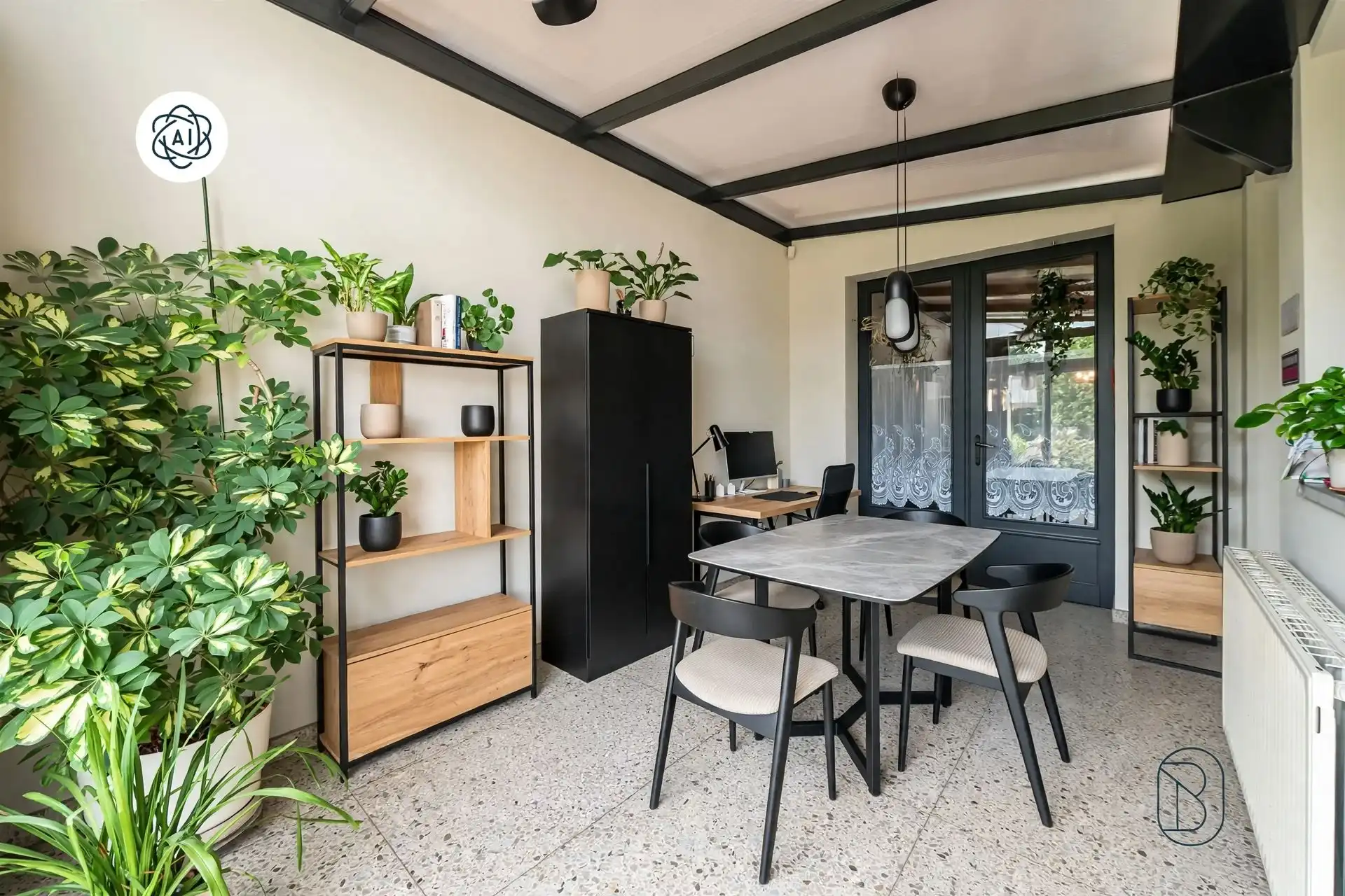 Instapklare 3-slpk woning met 2 garages, tuin en bouwgrond! foto 7