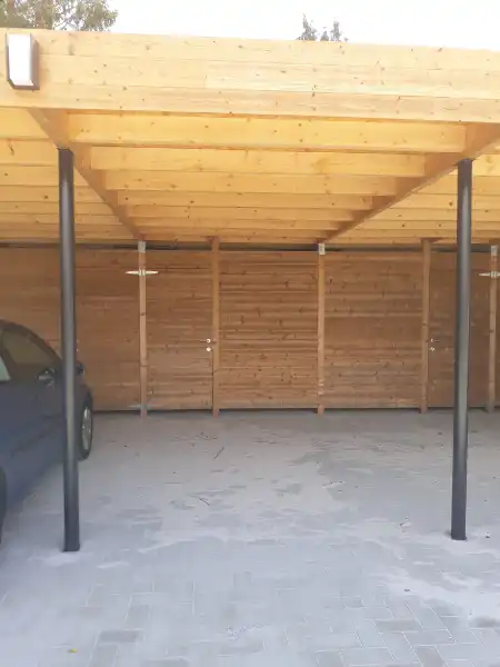 INSTAPKLAAR gelijkvloers recent appartement met privé inkom en carport foto 22
